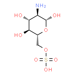 ChemSpider 2D Image | glucosamine 6-sulfate | C6H13NO8S