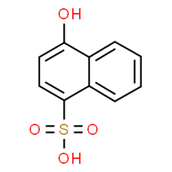 ChemSpider 2D Image | 1-Naphthol-4-sulfonic acid | C10H8O4S