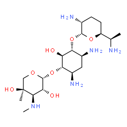 ChemSpider 2D Image | gentamicin C2 | C20H41N5O7