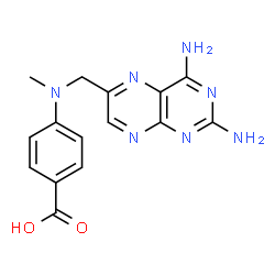 ChemSpider 2D Image | 4-AMINO-4-DEOXY-N10-METHYLPTEROIC ACID | C15H15N7O2