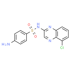 ChemSpider 2D Image | Chlorsulfaquinoxaline | C14H11ClN4O2S