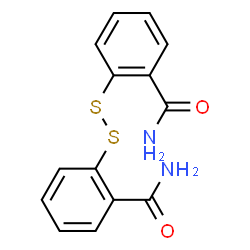 ChemSpider 2D Image | 2,2'-Dithiobis(benzamide) | C14H12N2O2S2