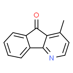 ChemSpider 2D Image | 4-Methyl-5H-indeno[1,2-b]pyridin-5-one | C13H9NO
