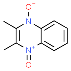 ChemSpider 2D Image | quinoxaline, 2,3-dimethyl-, 1,4-dioxide | C10H10N2O2