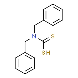 ChemSpider 2D Image | dibenzyldithiocarbamic acid | C15H15NS2