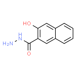 ChemSpider 2D Image | 3-Hydroxy-2-naphthydrazide | C11H10N2O2