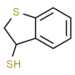 ChemSpider 2D Image | 2,3-Dihydro-1-benzothiophene-3-thiol | C8H8S2