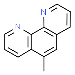 ChemSpider 2D Image | 5-METHYL-1,10-PHENANTHROLINE | C13H10N2