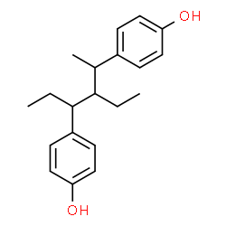 ChemSpider 2D Image | benzestrol | C20H26O2