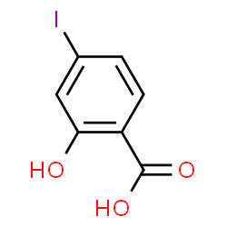 ChemSpider 2D Image | 4-Iodosalicylic acid | C7H5IO3