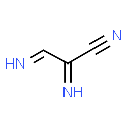 ChemSpider 2D Image | 2,3-Diiminopropanenitrile | C3H3N3