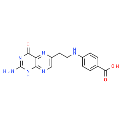 ChemSpider 2D Image | homopteroic acid | C15H14N6O3