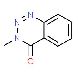 ChemSpider 2D Image | 3-Methyl-benzotriazin-4-one | C8H7N3O