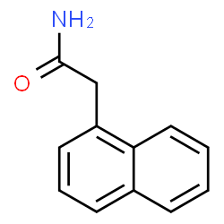 ChemSpider 2D Image | 2-(1-Naphthyl)acetamide | C12H11NO