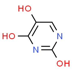 ChemSpider 2D Image | 5-hydroxyuracil | C4H4N2O3