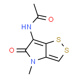 ChemSpider 2D Image | Thiolutin | C8H8N2O2S2