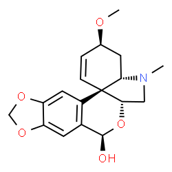 ChemSpider 2D Image | pretazettine | C18H21NO5