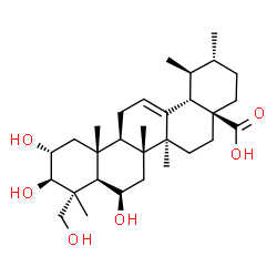 ChemSpider 2D Image | madecassic acid | C30H48O6
