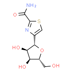 ChemSpider 2D Image | (1S)-1,4-Anhydro-1-(2-carbamoyl-1,3-thiazol-4-yl)-D-ribitol | C9H12N2O5S