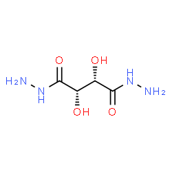 ChemSpider 2D Image | (2S,3S)-2,3-Dihydroxysuccinohydrazide | C4H10N4O4