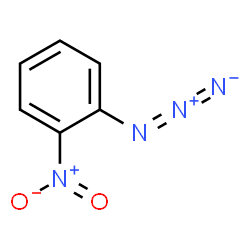 ChemSpider 2D Image | 2-nitrophenyl azide | C6H4N4O2