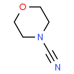 ChemSpider 2D Image | n-cyanomorpholine | C5H8N2O