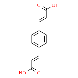 ChemSpider 2D Image | (2E,2'E)-3,3'-(1,4-Phenylene)bisacrylic acid | C12H10O4