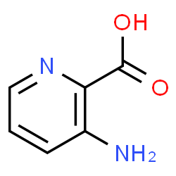 ChemSpider 2D Image | 3-Aminopicolinic acid | C6H6N2O2