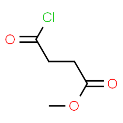 ChemSpider 2D Image | Methyl succinyl chloride | C5H7ClO3