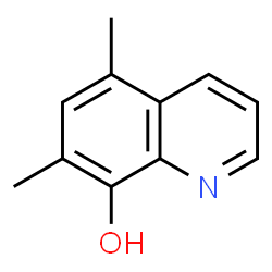 ChemSpider 2D Image | 5,7-Dimethyl-8-quinolinol | C11H11NO
