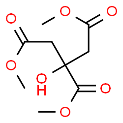 ChemSpider 2D Image | Trimethyl citrate | C9H14O7