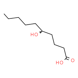 ChemSpider 2D Image | (5R)-5-Hydroxydecanoic acid | C10H20O3