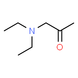 ChemSpider 2D Image | (Diethylamino)acetone | C7H15NO