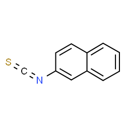 ChemSpider 2D Image | 2-naphthylisothiocyanate | C11H7NS
