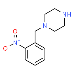 ChemSpider 2D Image | 1-(2-Nitrobenzyl)piperazine | C11H15N3O2