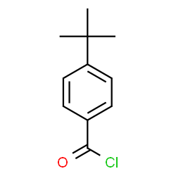 ChemSpider 2D Image | 4-tert-Butylbenzoyl chloride | C11H13ClO