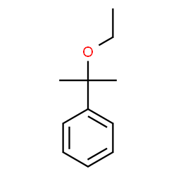 ChemSpider 2D Image | (2-Ethoxy-2-propanyl)benzene | C11H16O