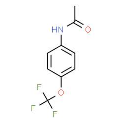 ChemSpider 2D Image | N-[4-(Trifluoromethoxy)phenyl]acetamide | C9H8F3NO2