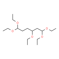 ChemSpider 2D Image | 1,1,3,6,6-Pentaethoxyhexane | C16H34O5