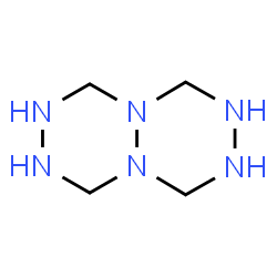 ChemSpider 2D Image | Tetraformaltrisazine | C4H12N6