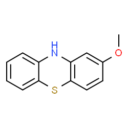 ChemSpider 2D Image | 2-Methoxyphenothiazine | C13H11NOS