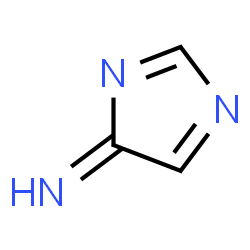 ChemSpider 2D Image | 4H-Imidazol-4-imine | C3H3N3