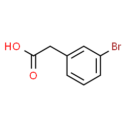 ChemSpider 2D Image | 3-bromophenylacetic acid | C8H7BrO2