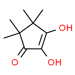 ChemSpider 2D Image | 2,3-Dihydroxy-4,4,5,5-tetramethyl-2-cyclopenten-1-one | C9H14O3