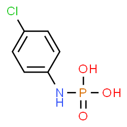 ChemSpider 2D Image | p-CHLOROANILIDOPHOSPHONIC ACID | C6H7ClNO3P