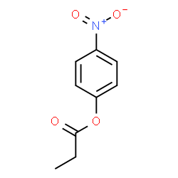 ChemSpider 2D Image | 4-Nitrophenyl propionate | C9H9NO4