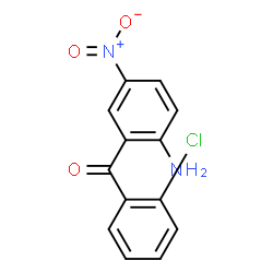 ChemSpider 2D Image | Clonazepam Related Compound B | C13H9ClN2O3