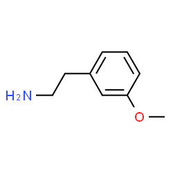 ChemSpider 2D Image | 3-Methoxyphenethylamine | C9H13NO