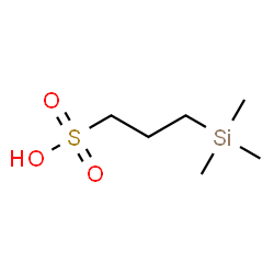ChemSpider 2D Image | 3-(trimethylsilyl)propanesulfonic acid | C6H16O3SSi