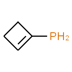 ChemSpider 2D Image | 1-Cyclobuten-1-ylphosphine | C4H7P